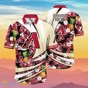 Arizona Diamondbacks MLB Flower Hawaiian Shirt Special Gift For Fans