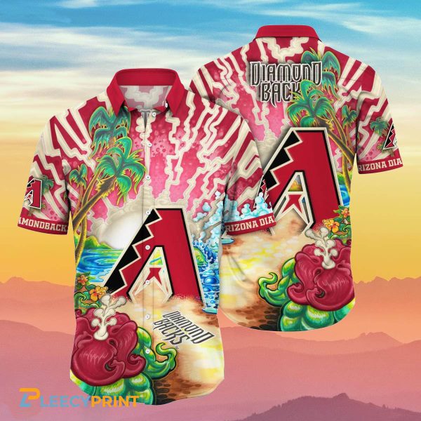 Arizona Diamondbacks MLB Flower Hawaiian Shirt Summer Best Idea For Real Fans