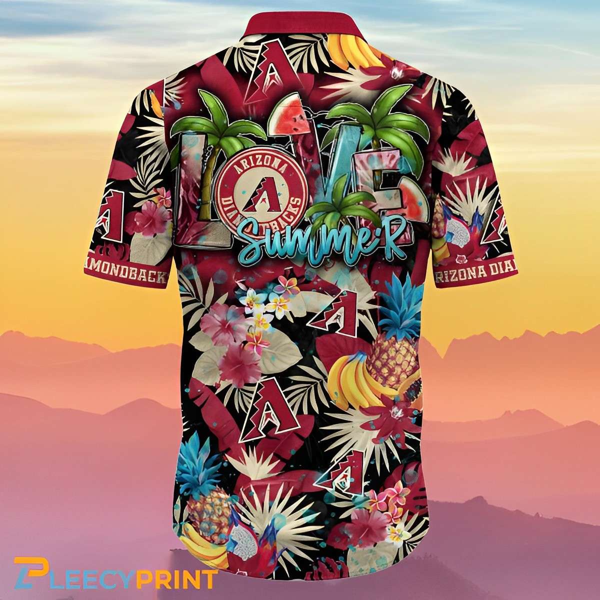 Arizona Diamondbacks MLB Flower Hawaiian Shirt Summer Gift For True Fans