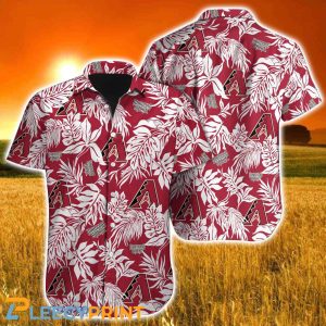 Arizona Diamondbacks MLB Hawaiian Shirt For Men And Women Fans 1 2