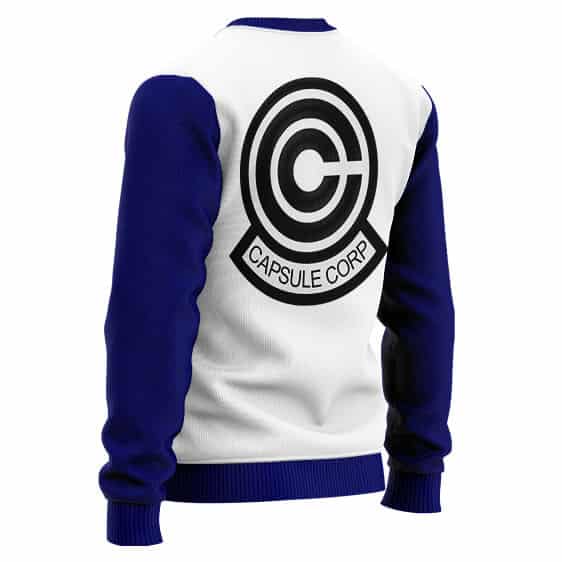 Capsule Corp Sweater – Capsule Corp Teen Future Trunks Cosplay Ugly Sweatshirt