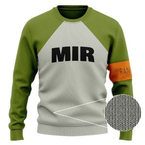 DBZ Android 17 MIR Ranger Cosplay Ugly Sweater 3