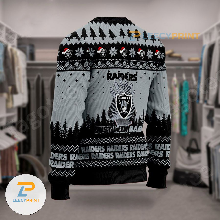 Davante Adams #17 Las Vegas Raiders Ugly Christmas Sweater