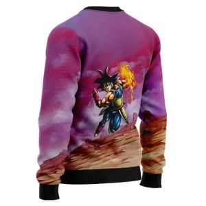 Dragon Ball Bardock Swift Attack Ugly Xmas Sweater