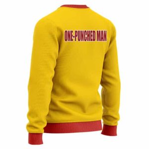 Dragon Ball Krillin One Punched Man Parody Ugly Xmas Sweater