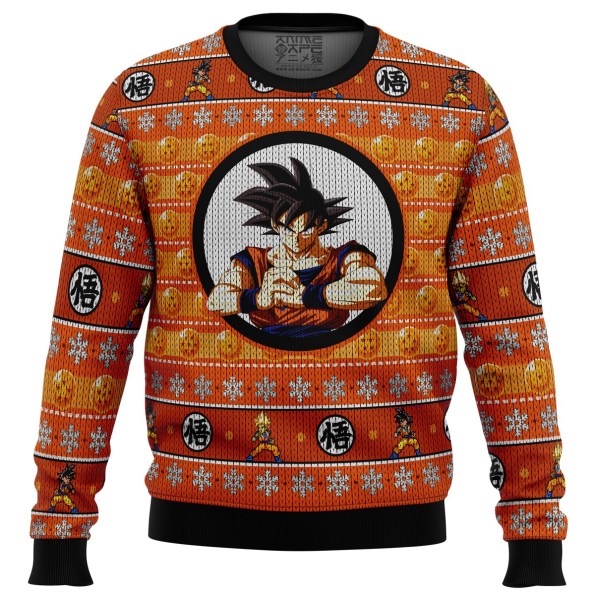 Goku Dragon Ball Ugly Sweater – Dragonball Z Christmas Sweater