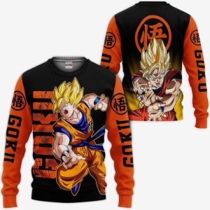 Goku Super Saiyan Ugly Christmas Sweater Dragon Ball 2
