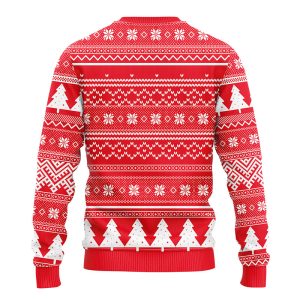 Kansas City Chiefs Grinch Hug NFL Christmas Ugly Sweater 3