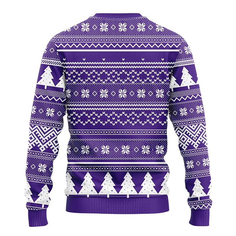 Minnesota Vikings Grateful Dead  NFL Ugly Fleece Sweater