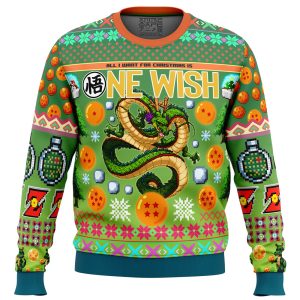 Shenron Dragon Ball Z Ugly Christmas Sweater DBZ Christmas Sweater 1