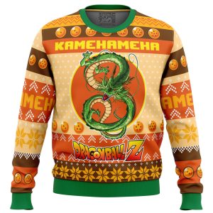 Sheron Kamehameha Dragon Ball Z Ugly Christmas Sweater 1