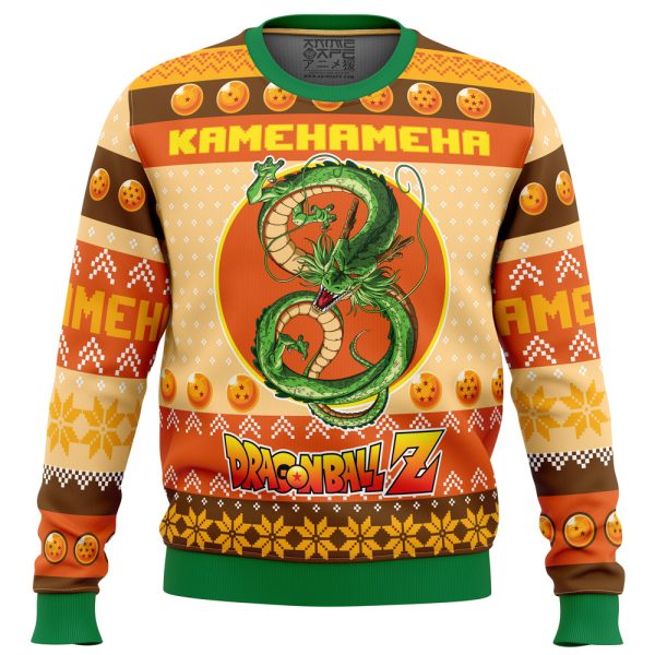 Sheron Kamehameha Dragon Ball Z Ugly Christmas Sweater