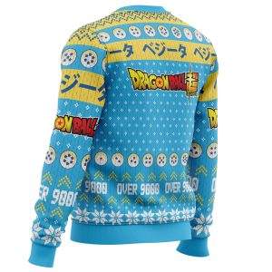 Vegeta Dragon Ball Z Ugly Christmas Sweater 3