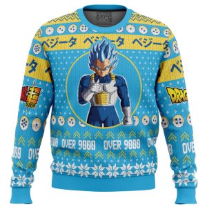 Vegeta Dragon Ball Z Ugly Christmas Sweater 5