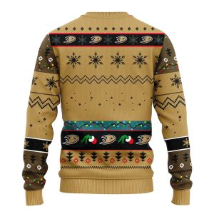 Anaheim Ducks Grinch Ugly Christmas Sweater 2
