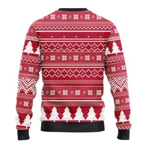 Arizona Cardinals Grinch Hug Ugly Christmas Sweater 2