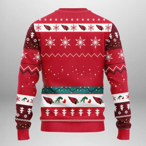 Arizona Cardinals Grinch Ugly Christmas Sweater
