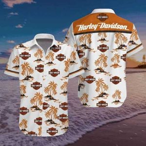 Harley-Davidson Hawaiian Shirt