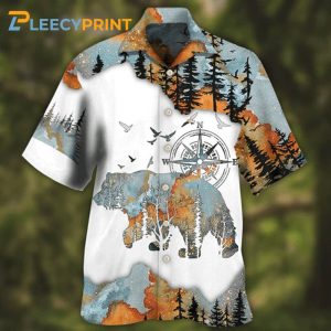 Camping And Into The Forest I Go To Lose My Mind Hawaiian Shirt 2