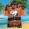 SF Giants Mickey Mouse Short Sleeve Button Up Tropical Hawaiian Shirt