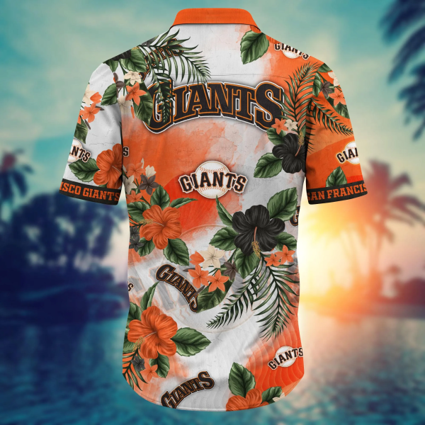 San Francisco Giants MLB Vacation Spotstime Aloha Hawaiian Shirt