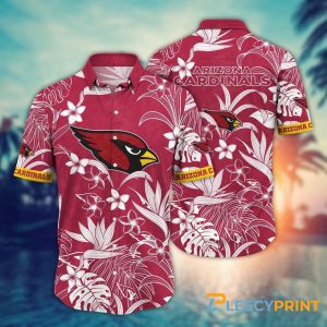 Arizona Cardinals Hawaii Shirt Flower Vacation Mood Shirts