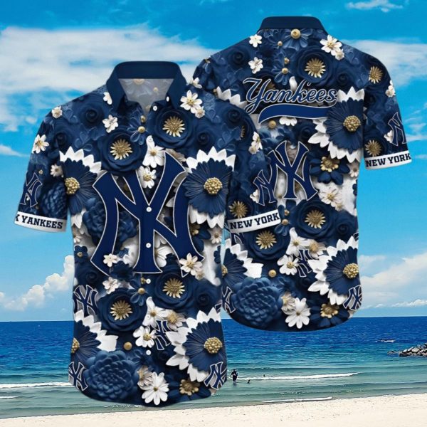 MLB New York Yankees Hawaiian Shirt Hitting Fashion Highs For Fans