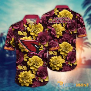 NFL Arizona Cardinals Hawaii Shirt Flower Aloha Spirit Shirts