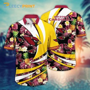 NFL Arizona Cardinals Hawaii Shirt Flower Classic Hawaiian Prints