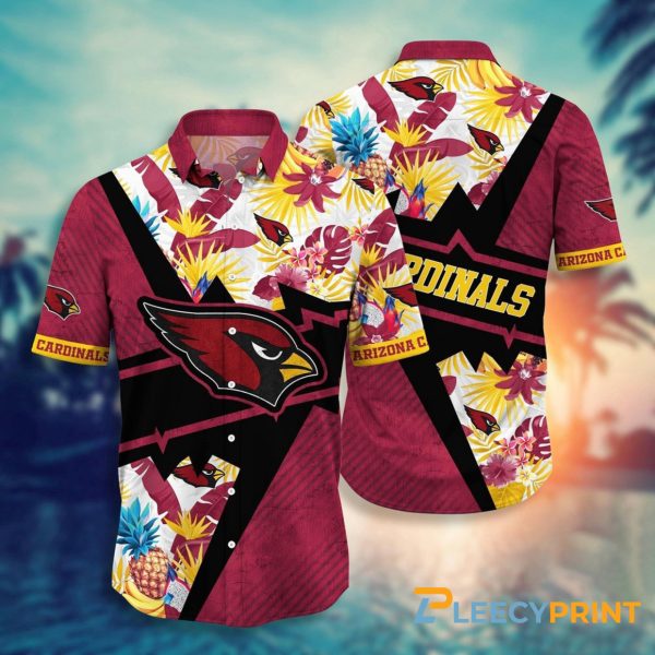 NFL Arizona Cardinals Hawaii Shirt Flower Island Inspired Apparel