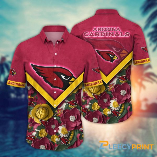 NFL Arizona Cardinals Hawaii Shirt Flower Summer Ready Shirts