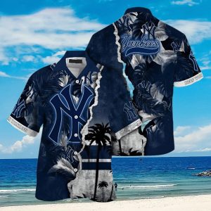 New York Yankees MLB Hawaiian Shirt Custom Aloha Shirt