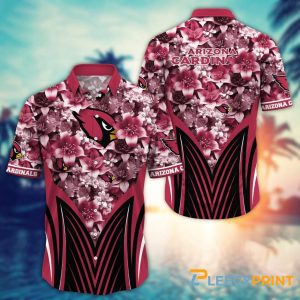 Personalized NFL Arizona Cardinals Hawaiian Shirt Tropical Aloha Shirt