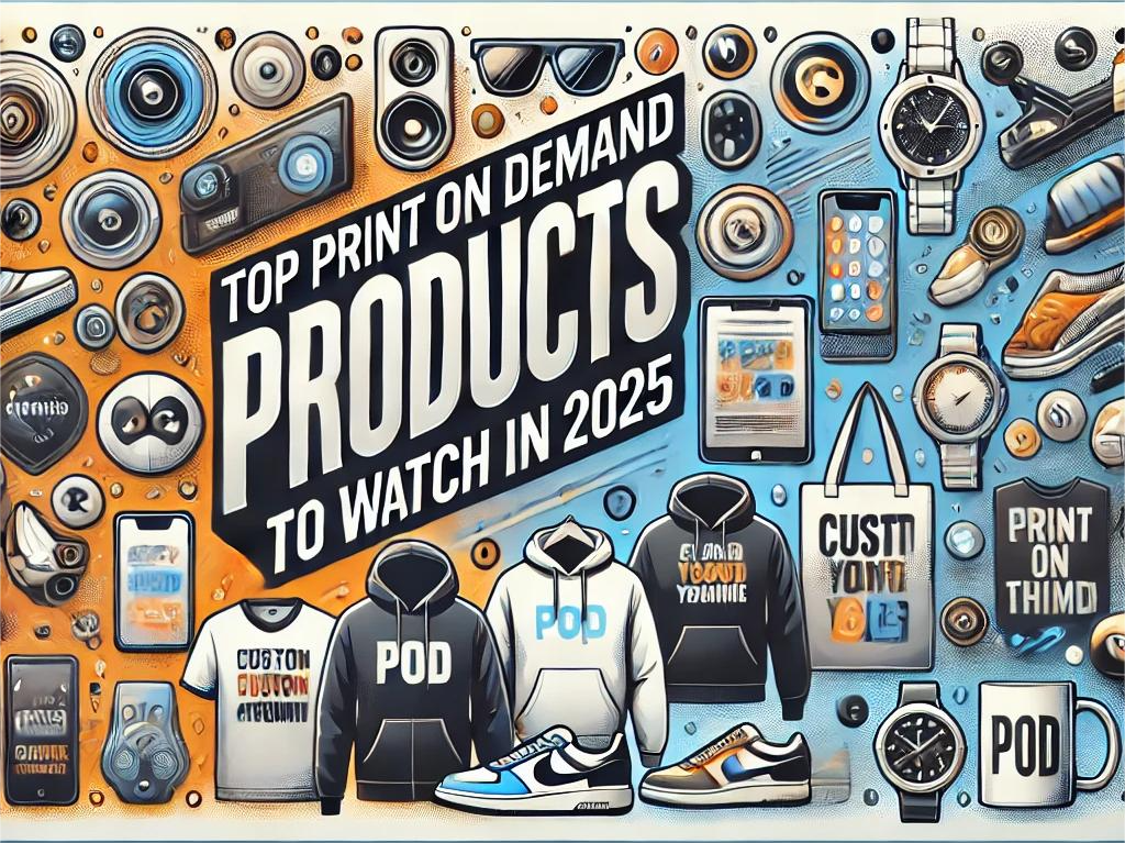 Top 10 Print On Demand Products to Watch in 2025 6 Print On Demand Products